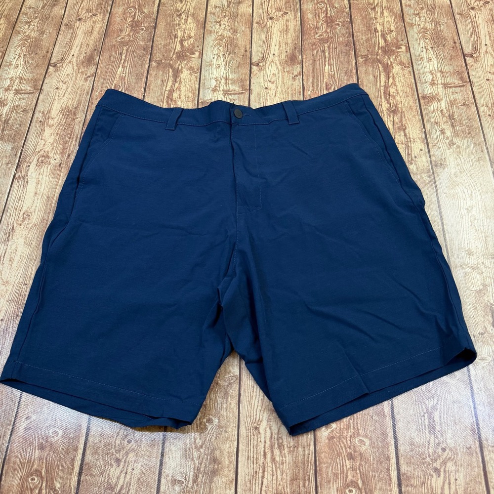 Banana Republic Performance Golf Shorts Mens 40 Blue Stretch Lightweight NWT